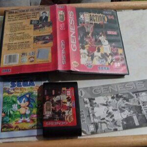 NBA Action 94 Sega Genesis Video Games